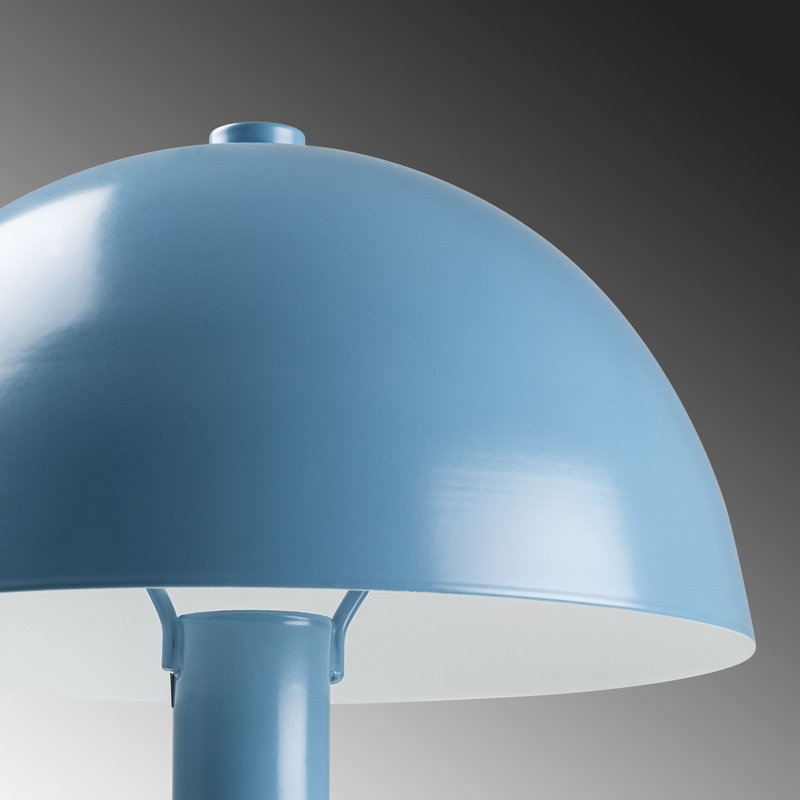 Elegant Blue Wall Lamp, Metal Body, 7.9 x 11.4 x 9.4 inches | Ø7.9 x 3.9 inches Cap | E14 Socket, Max 40W | Stylish Lighting for Living Room, Bedroom, Office | IP20 Rated, Modern Design, Bulb Not Included