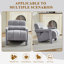 Chaise d'appoint rembourrée avec accoudoirs 28 po Jakeim-2018038013