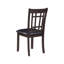 Ensemble de 2 chaises d'appoint en bois