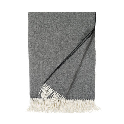 Madison Woven Baby Alpaca Throw Blanket