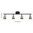 Beker 31.25'' 4 -Light Fixed Track Track Kit with Dimmable and Adjustable Head-446947177-446947176