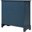 Armoire de rangement rustique avec deux tiroirs et quatre paniers classiques en rotin-12213672