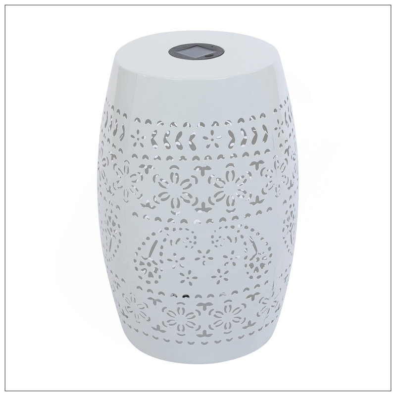 SOLAR SIDE TABLE, White