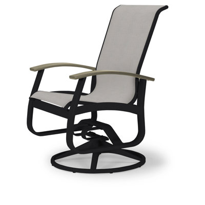 Chaise de patio pivotante Askar