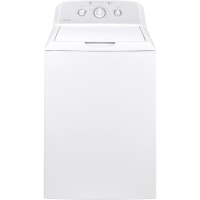 Hotpoint 3.8 Cu. Ft. Top Load Washer in White -  HTW240ASKWS