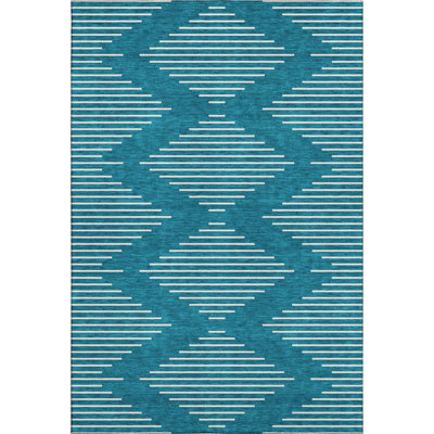 Premium Machine Washable Colmenero AMF1016 Geometric Rug