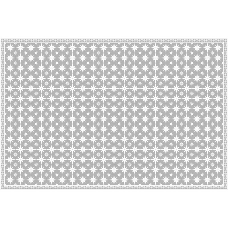 Beggs Geometric Vinyl Machine Printed Area Rug, Rectangle 200 x 300cm