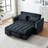 3-In-1 Convertible Sleeper Sofa Bed-135825350-135825354-135825357