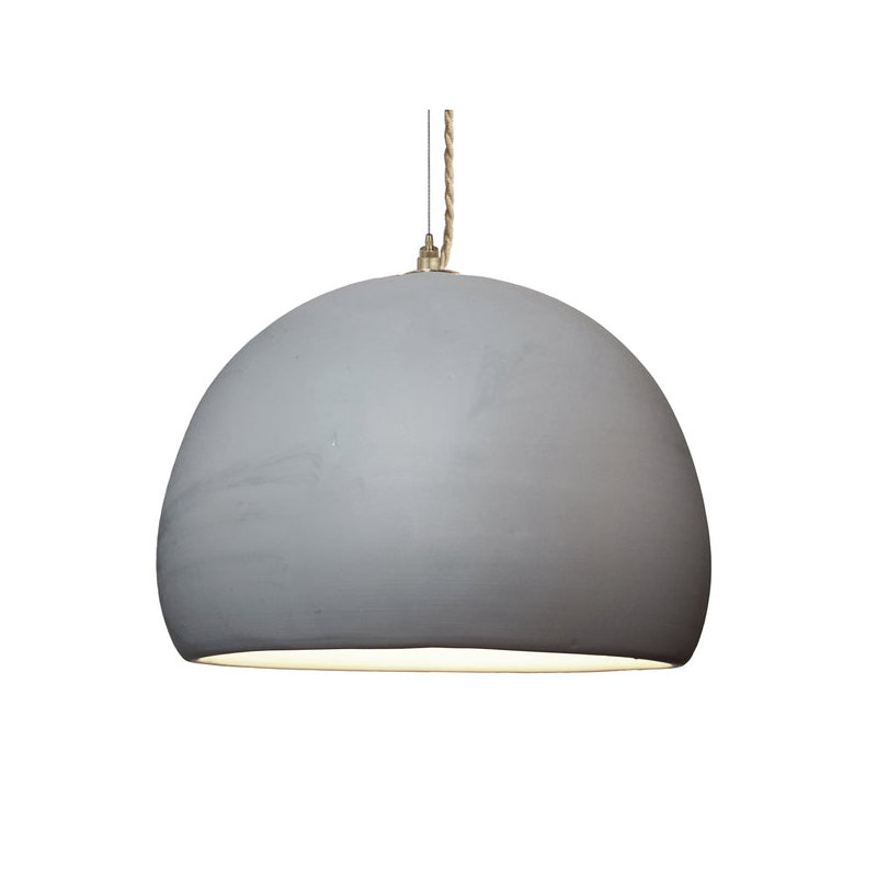 Clay 1 - Light Pendant, Ship, Matte Gray
