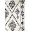 Tapis de style sud-ouest en coton et viscose noué à la main Bannon-906684738