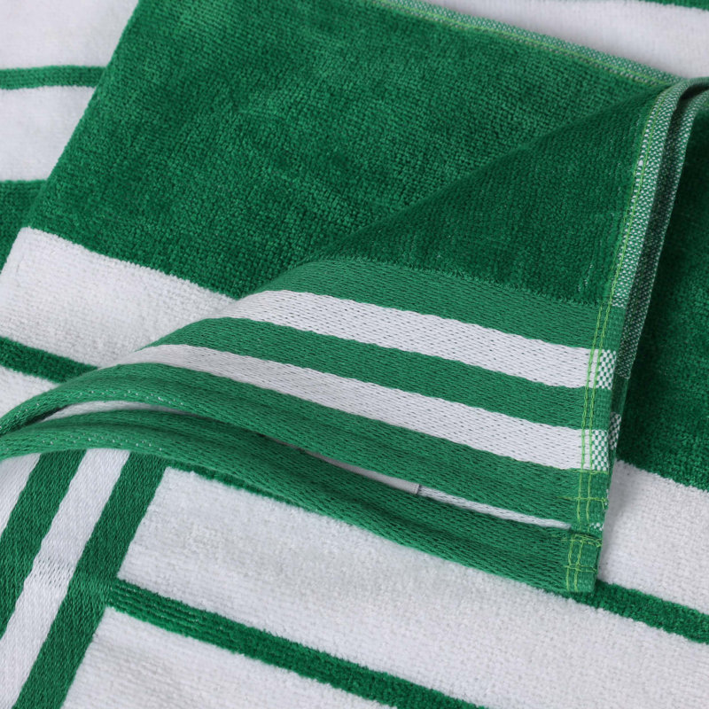 Serviette de plage Chira, Vert foncé, Serviette de plage - 1 paquet