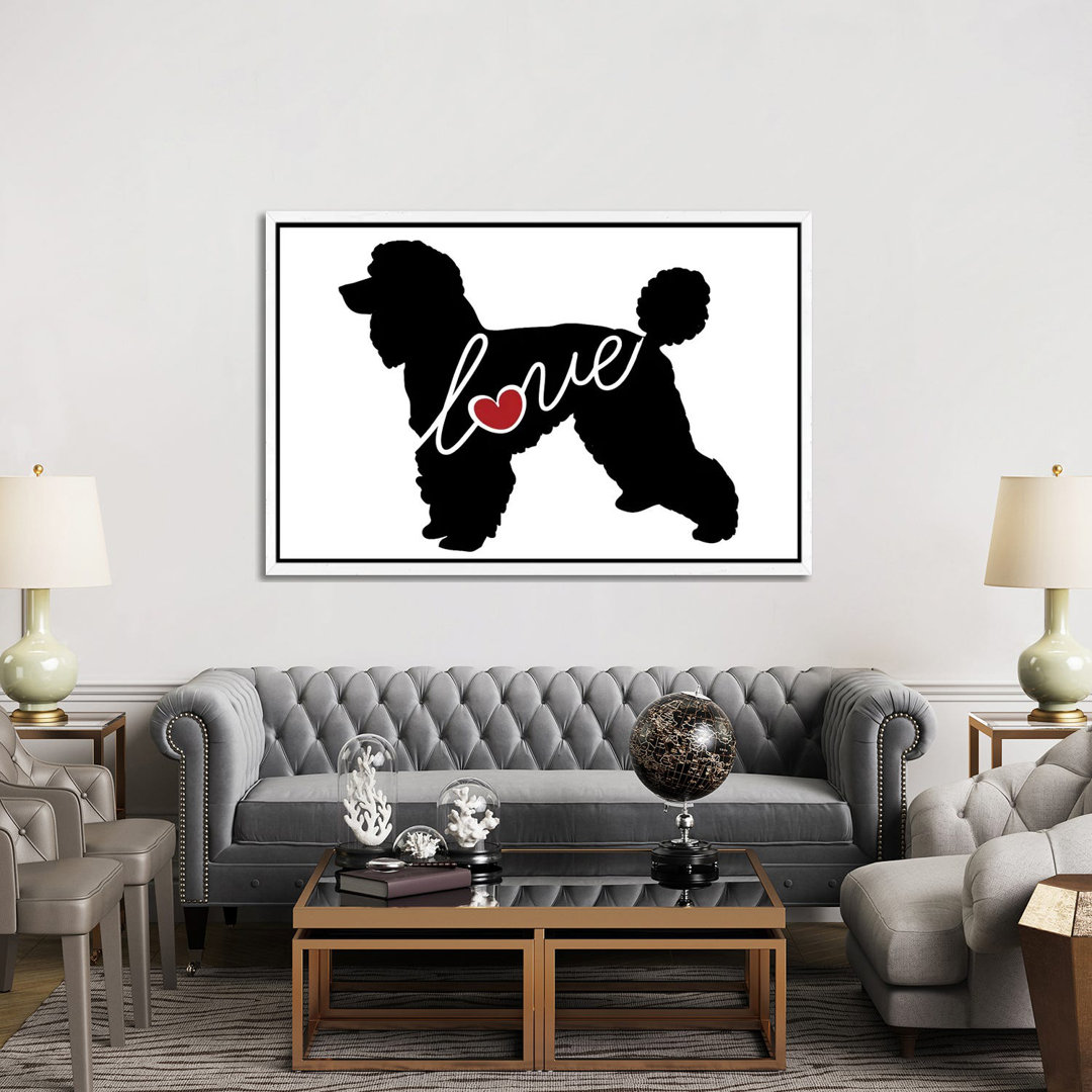 Standard Poodle by Traci Anderson - Gallery-Wrapped Canvas Giclée on Canvas