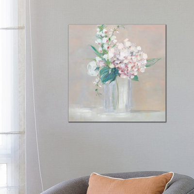" Simply Elegant Coral Berry I " by Sally Swatland
