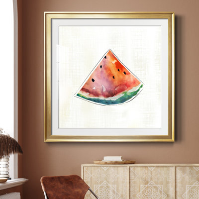 Happy Melon - peinture encadrée