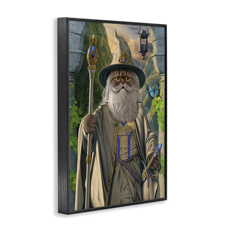 Giclée encadrée, conception par Vincent Hie, H 18 po x l 12 po, Giclée encadrée noir minuit