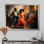 Art africain-américain, Spirit II - Art africain sur toile, art mural