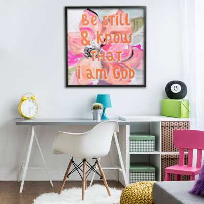 «Bright Be Still», giclée encadrée par Lanie Loreth