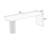 Wood color Rectangle Solid Wood Desks-108739691