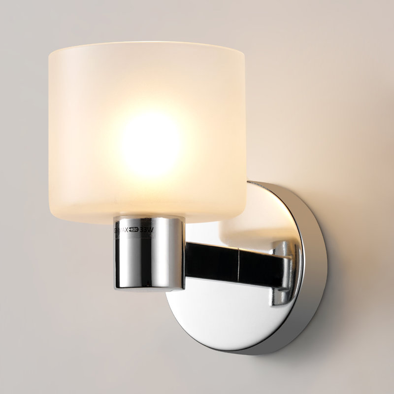 Armed Sconce, Chrome