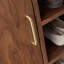 Armoire à chaussures semi-ouverte de style européen