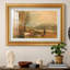 Château de Lulworth, Dorset, vers 1820 - J.M.W. Turner - Estampe encadrée sur mesure-987348484-987348528-987348531