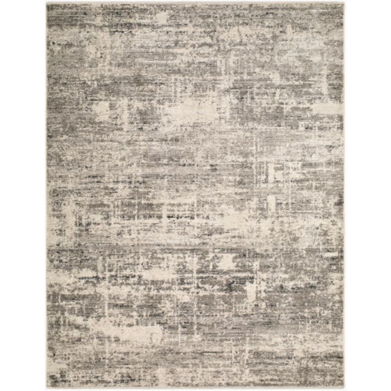 Lausanne Area Rug, Brown/Ivory/Cream/Black, Rectangle 7'10" x 10'
