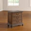 Table de chevet 2 tiroirs Herolind