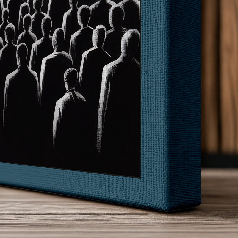Print, 18x12 - 45.7 x 30.5 cm, Teal Border