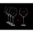 Riedel 4411/07 Extreme Pinot Noir Wine Glasses, Set of 4, Crystal, Clear