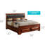 Lit de rangement double, cappuccino-130151705-130151708