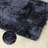 Elegance Bathroom Rug Mat Set 3 Piece, Microfiber Shaggy Bath Set, Non-Slip Ultra Soft Carpet Mats, Absorbent with U-Shaped Toilet for Bathroom, Tub, Shower, Navy-2092625939