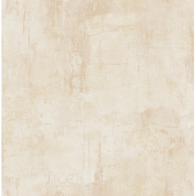  Designs Metallic Parchment & Barely Blush Fiona Faux Unpasted Wallpaper