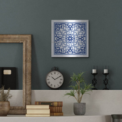 «Blue Tile V» par Cindy Jacobs