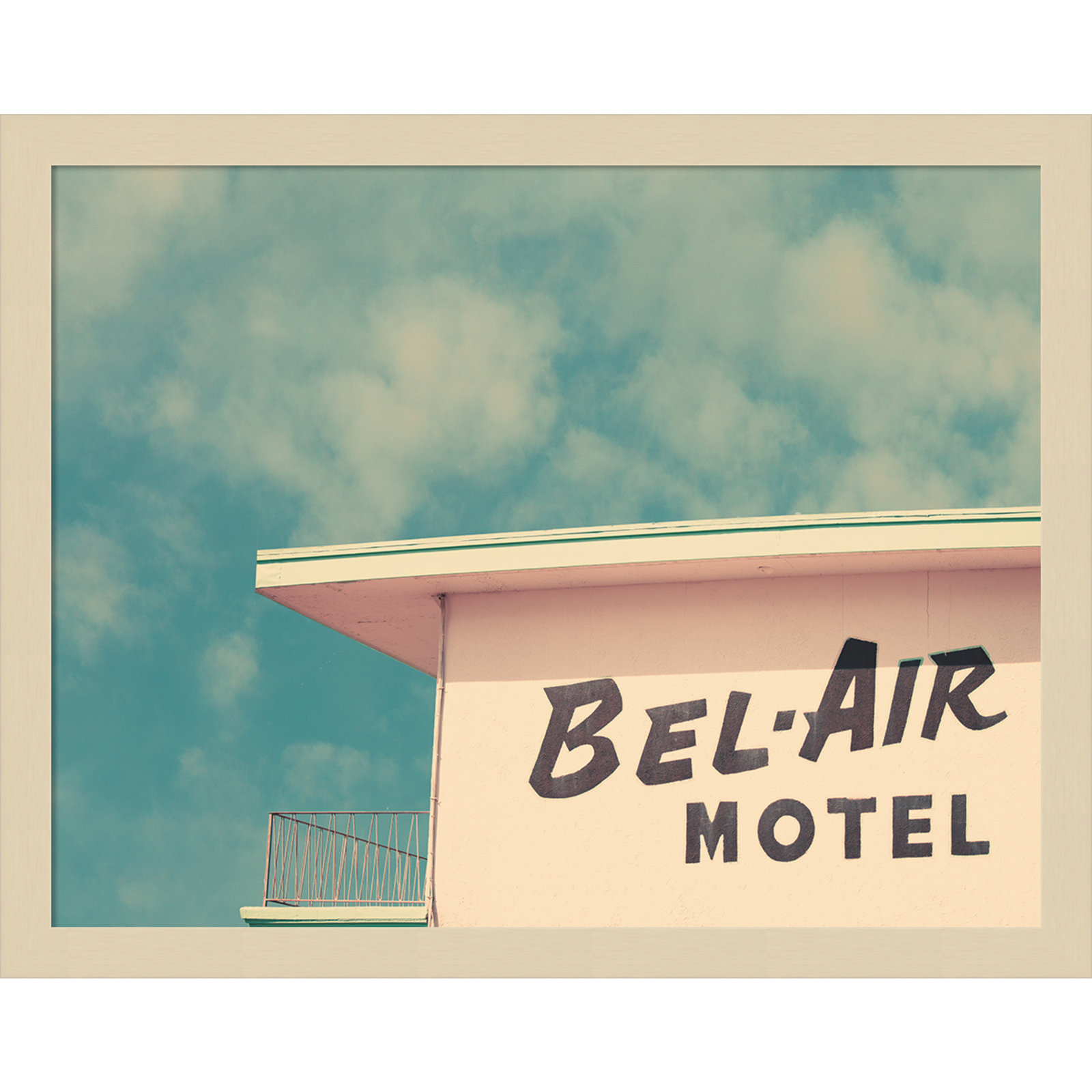 BelAir Photo Print by Robert Cadloff, 15.25" H x 19.25" W x 0.88" D, Brown