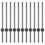 Fence Posts 11 Pcs U-Channel Steel-1412276257-1412276252