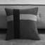 Édredon en faux suède - Coussin brodé 7 pièces l 12 po x l 18 po