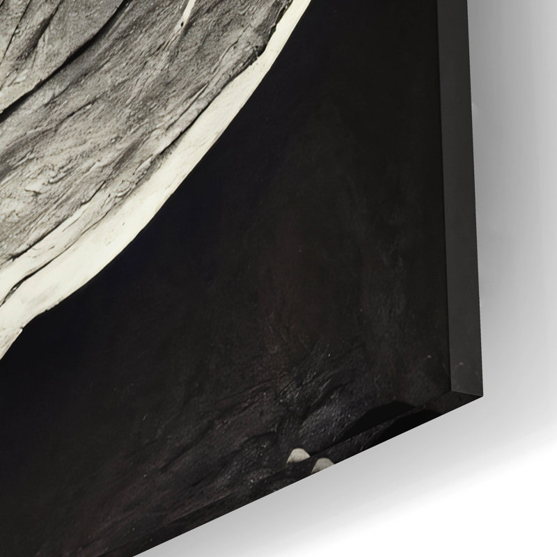 «Flowers Black White 3» par Ray Heere, H 12 po x l 12 po x P 0,13 po