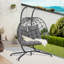 Chaise suspendue en rotin pour 2 personnes-1782481983