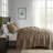 Reversible Quilt Set Mocha King/Cal