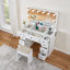 Coiffeuse Avignon 9 tiroirs avec lumières