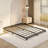 Low ProfileBed Frame With Rounded Corner Legs Heavy Duty Metal Size PlatformBed Frame No Box Spring Needed, Easy Assembly, Noise Free, .-1036937660