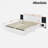 Wooden Floating Platform Bed With Led Lights And Built-in Nightstands-1579754335-1579754334