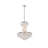 Antione 6 - Light Glass Empire Chandelier-32478646-32478645