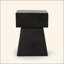 Table d'appoint élégante en béton léger avec un design exceptionnel pour améliorer l'intérieur
