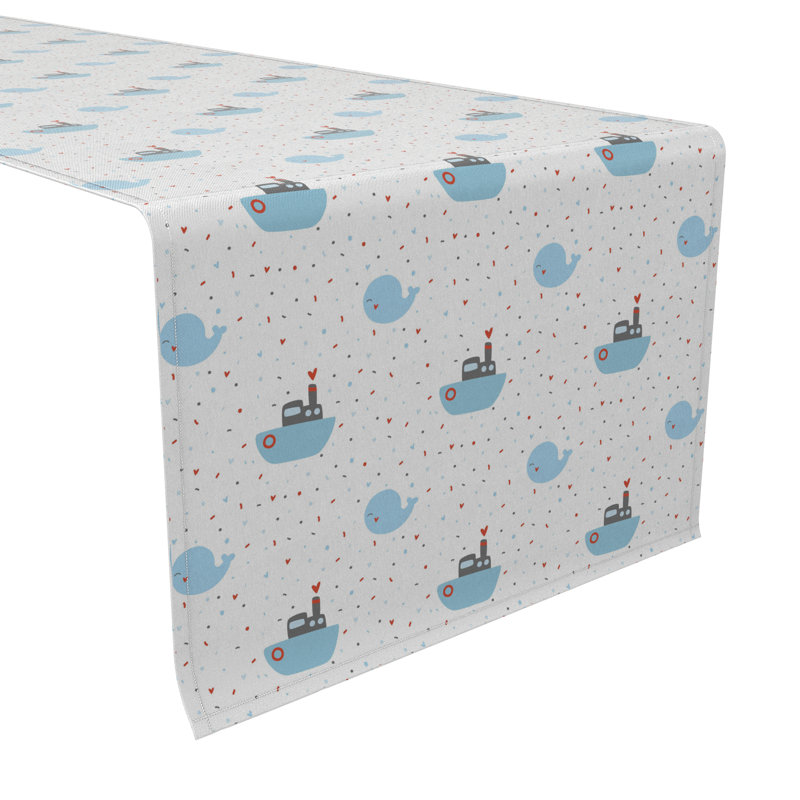 Rectangular Cotton Twill Table Runner