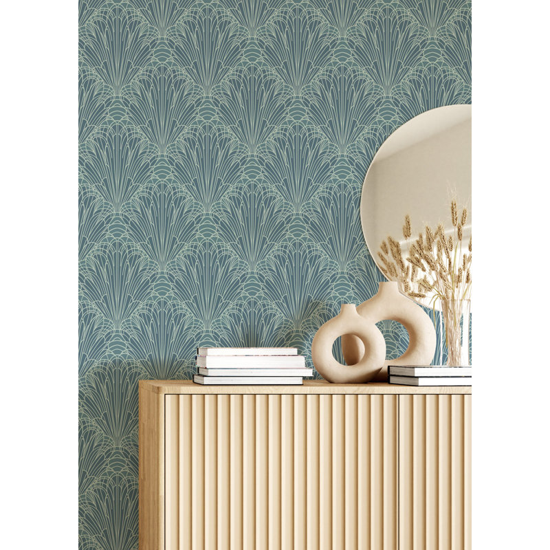 Splash - Caribbean Green Wallpaper, Caribbean Green, Non-pasted