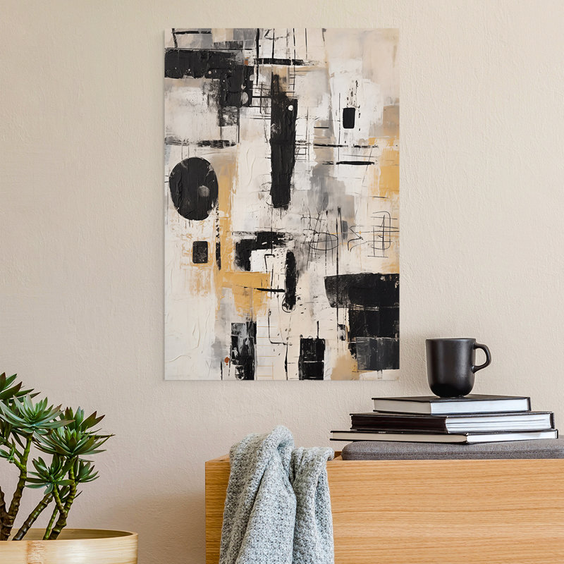 ABSTRACT Series CCCXCVII -Canvas Print Only - NOT FRAMED