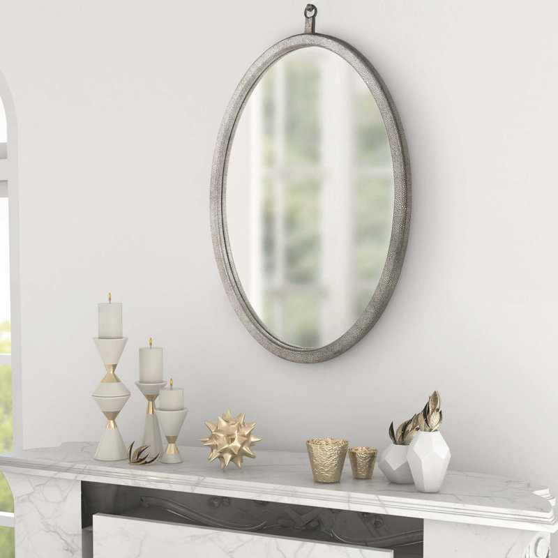 Miroir de salle de bain Gracemoor, Étain