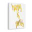 Happy Is Pretty - Wrapped Canvas Print-422571027