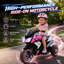 HOMCOM Kids Electric Motorcycle with 3 Wheels, Headlight, Music, Horn-132973495